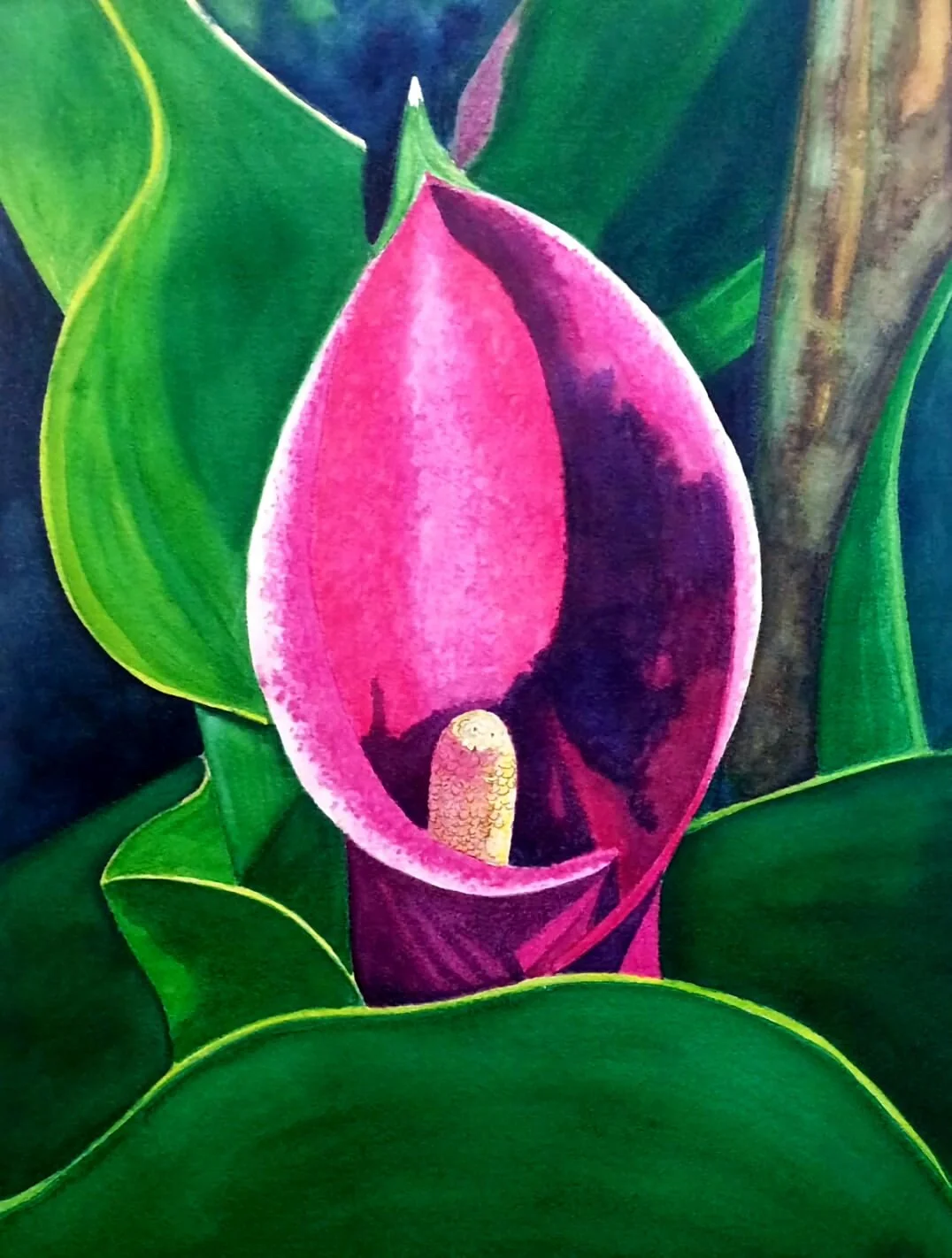 "Calla Lily II" by Pamela Crosby