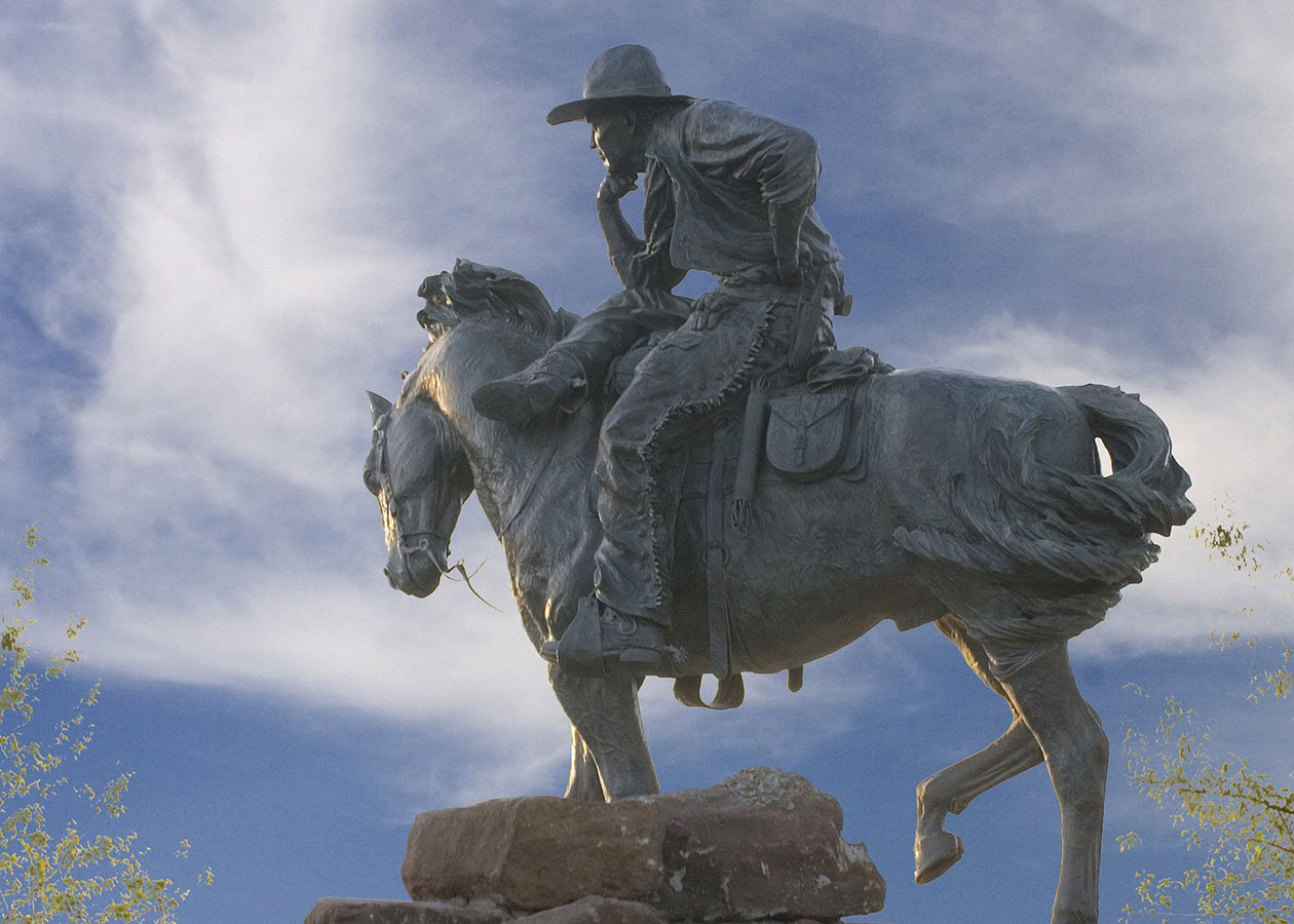 "Legacy Cowboy In Plano" by George Fargo
