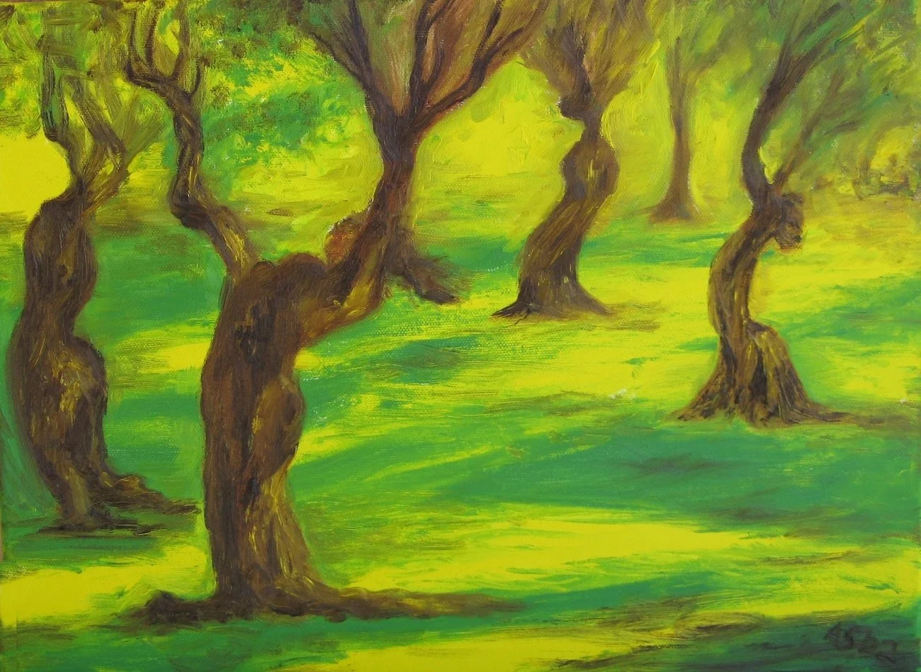 "Dance of the Olive Trees" by Andrea Stigdon
