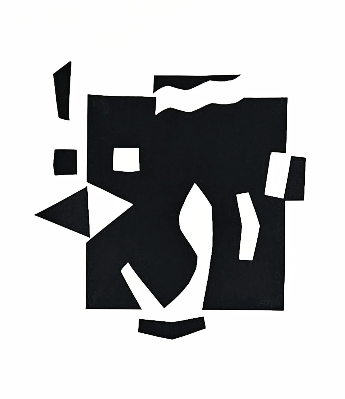 "Black on White" by Gabrielle Pruitt