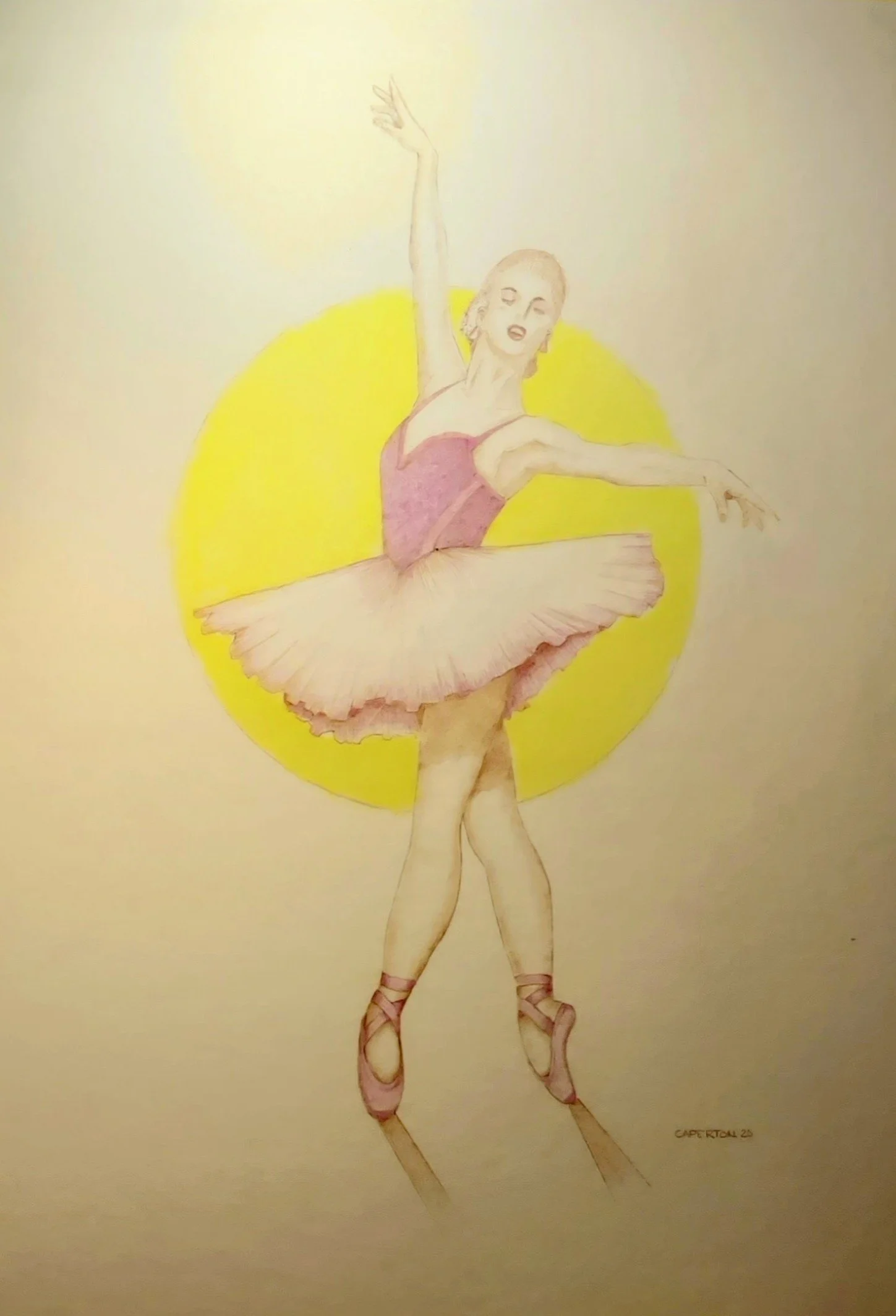 "Ballerina Degas" by ken caperton
