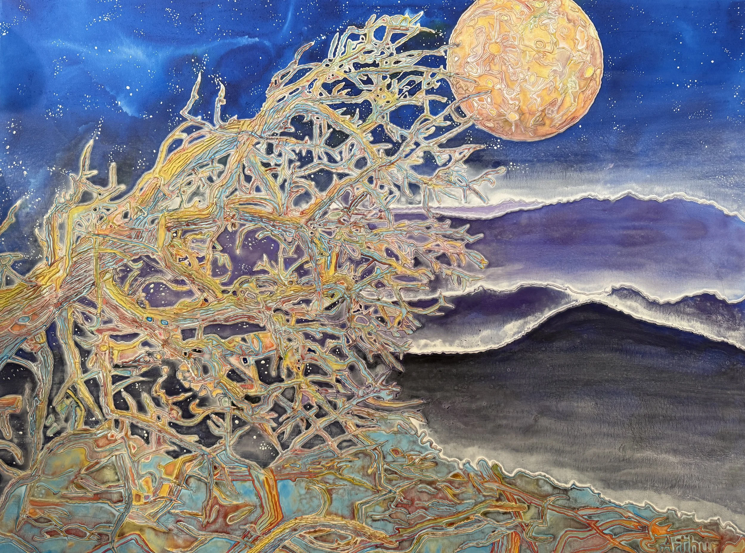 "Bristlecone: Eternal Lunar Embrace" by Rich Arthur