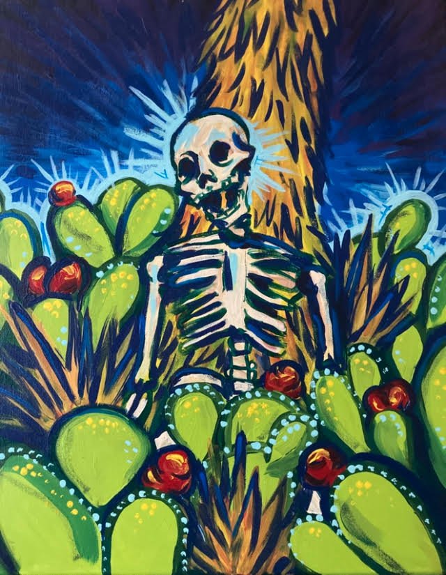"Cactus Bed" by Patience Newsom