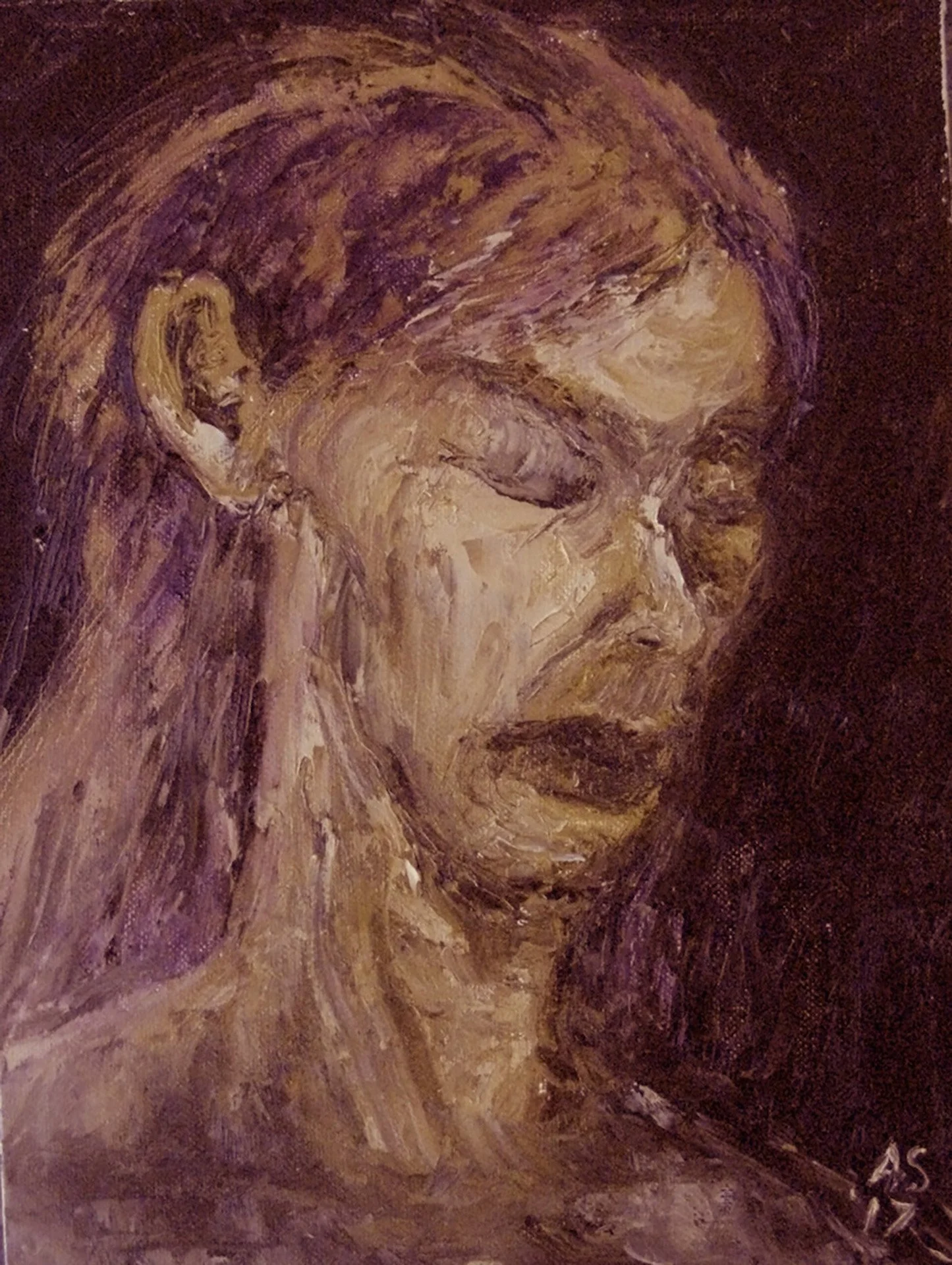 "Brown Portrait" by Andrea Stigdon