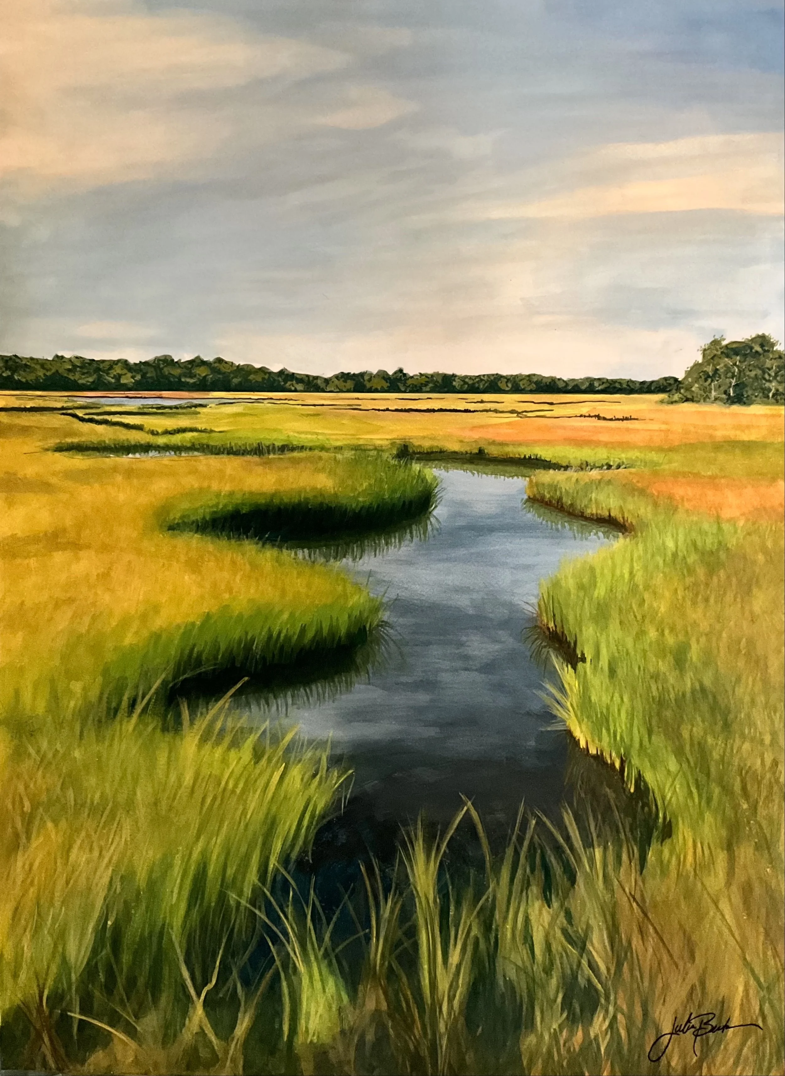 "Tidal Grasses" by Julia Beaton