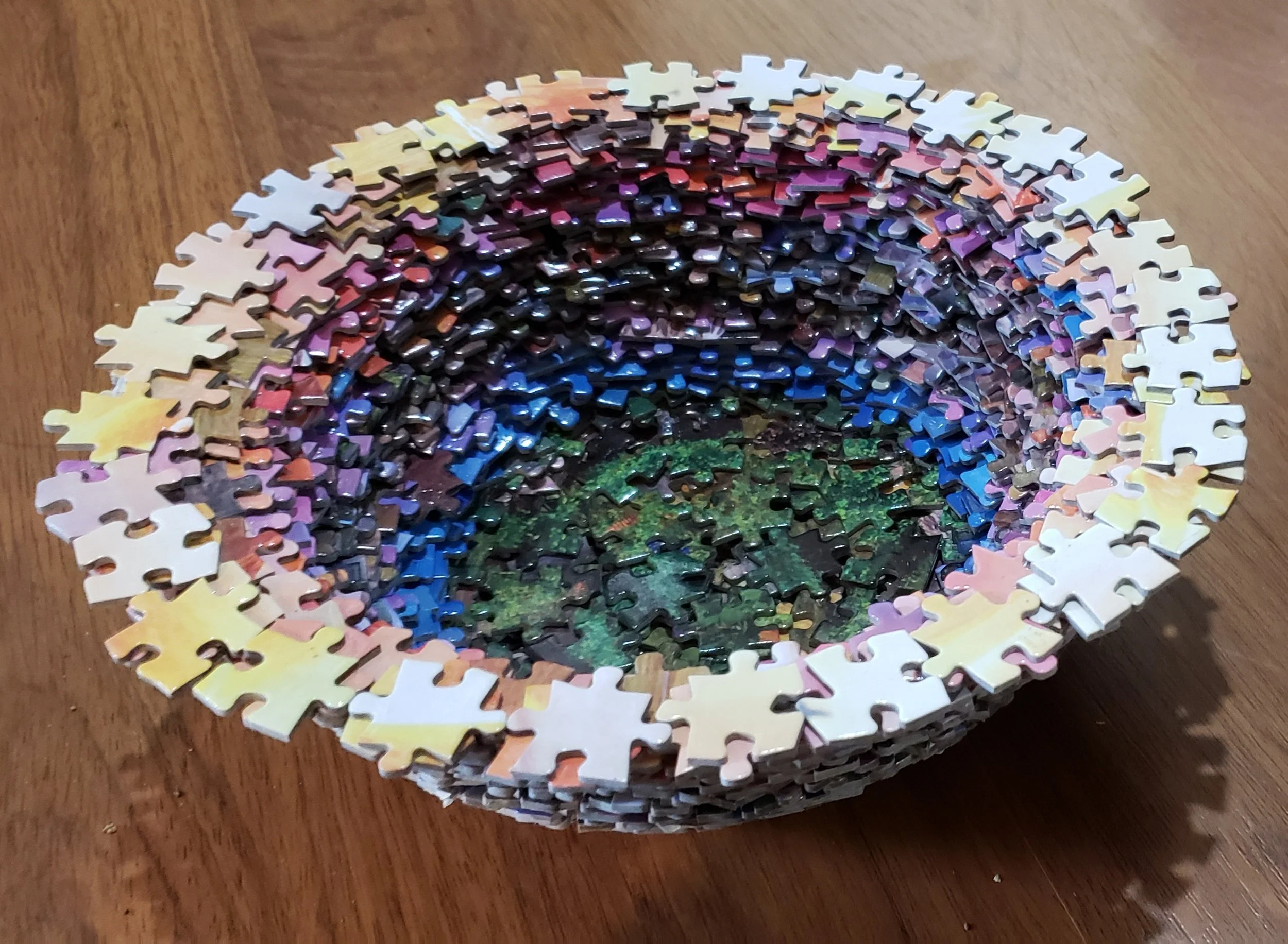 "Rainbow Bowl" by Rebecca Archuleta