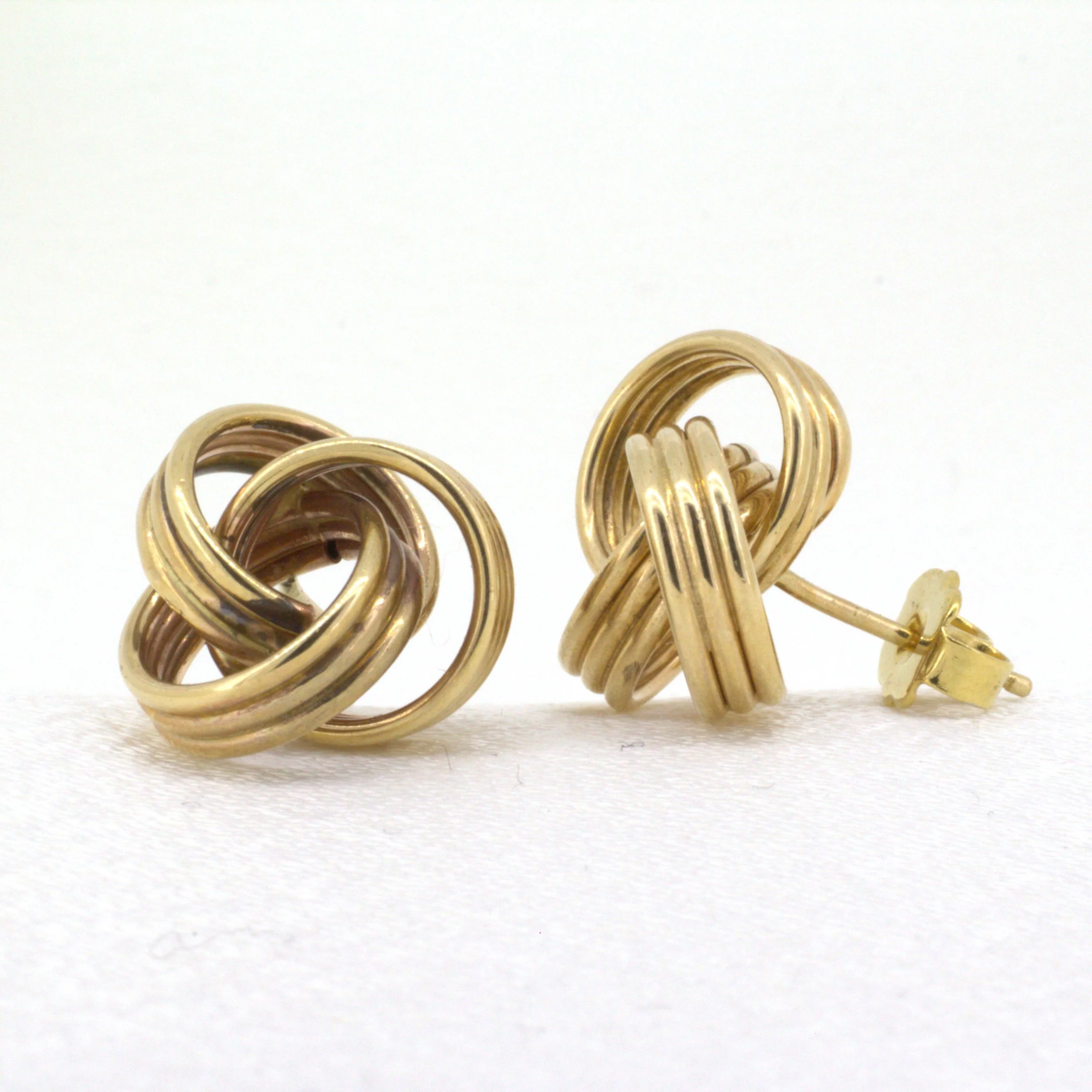 Borromean Rings Studs — Autumn Gallery Fine Jewellery