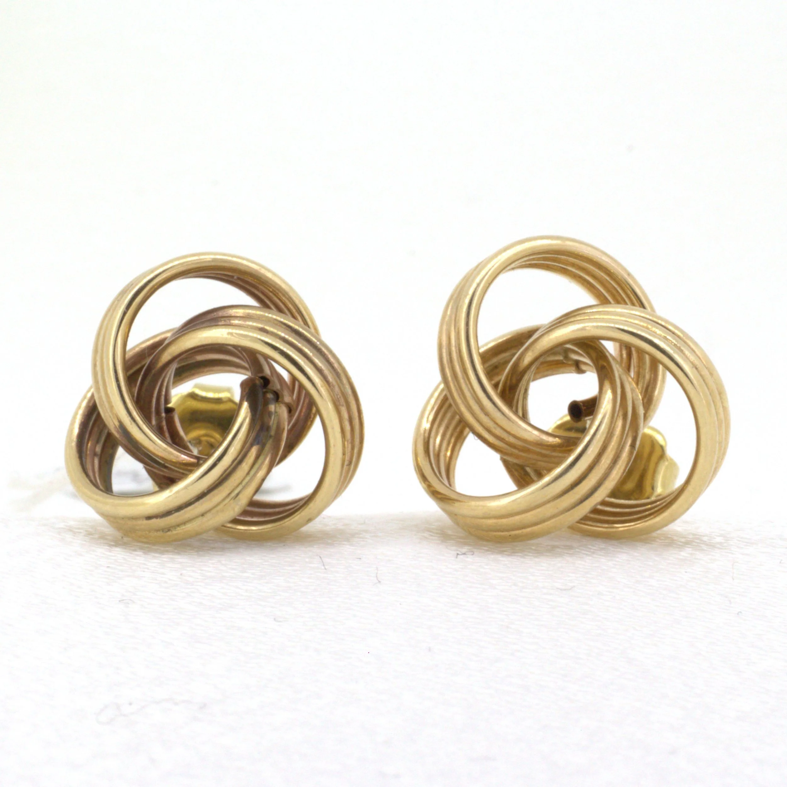 Borromean Rings Studs — Autumn Gallery Fine Jewellery