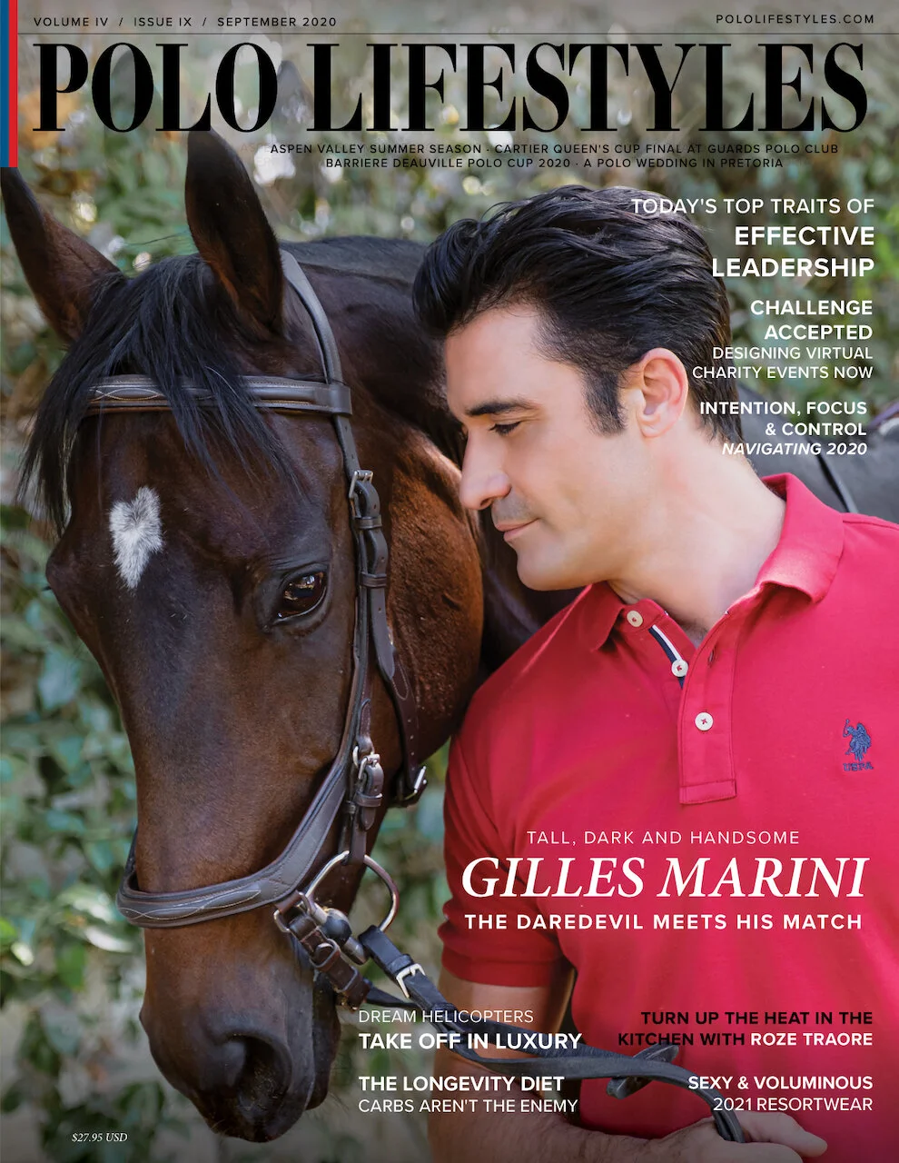 Polo Lifestyles Magazine with Gilles Marini