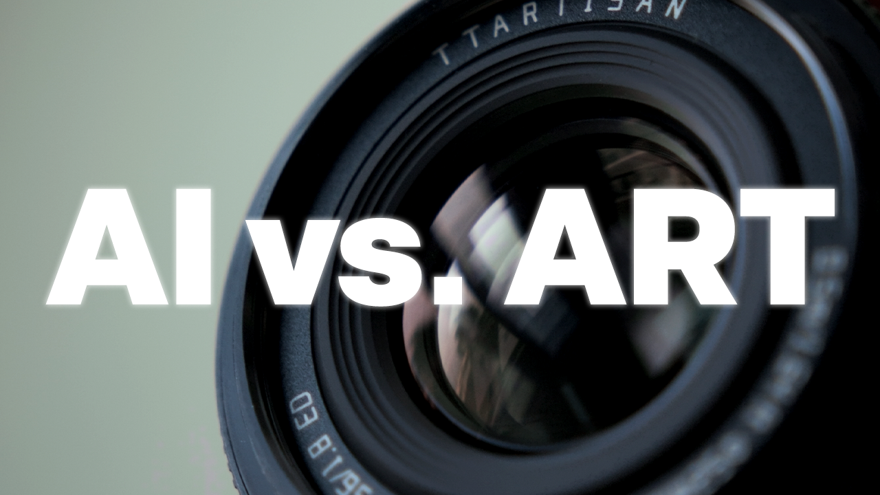 AI in Photography. I'd Rather Earn My Images.