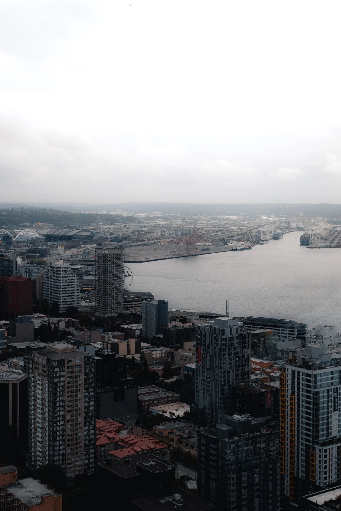 seattle street photography - space needle