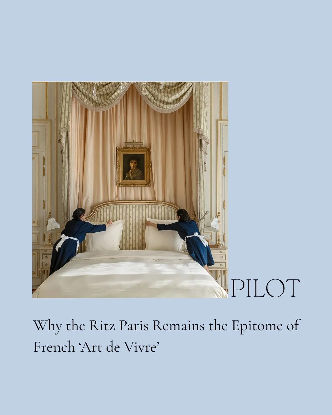 Why the Ritz Paris remains the epitome of French art de vivre.

With 142 rooms and suites, each space tells a different story of Parisian elegance. Some overlook the Eiffel Tower, others Place Vend&ocirc;me or the hotel&rsquo;s private Grand Jardin. 