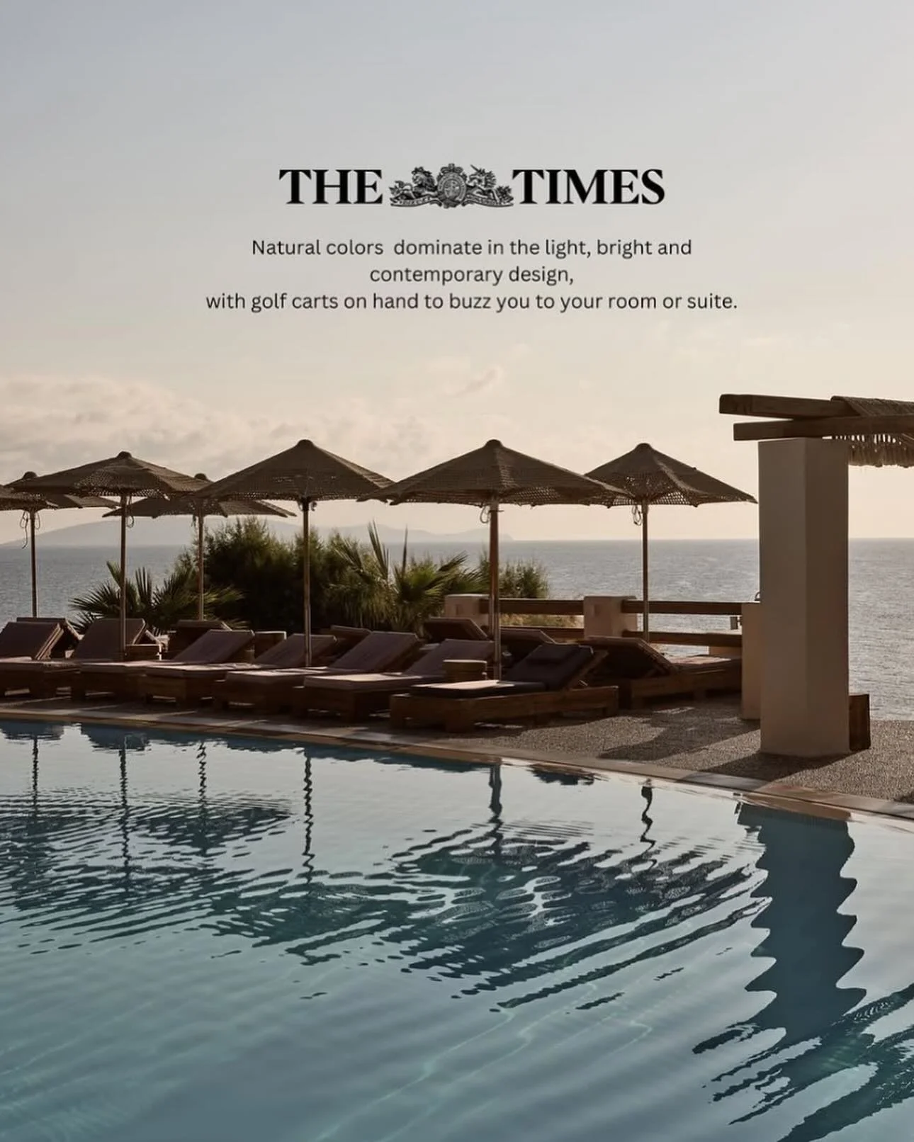 @thetimes say that @seasideresort_ is one of the best all-inclusive hotels in Crete. A luxurious cliffside retreat with breathtaking Mediterranean views, private pools, and world-class dining. 

#pilotsays #travelbypilot #mediterranean #allinclusiver