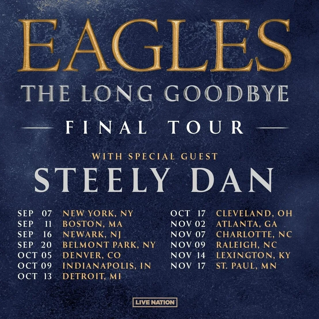 Oh&hellip; nothing. Just going to a bucket list dream concert is all. @eagles #hellfreezesover