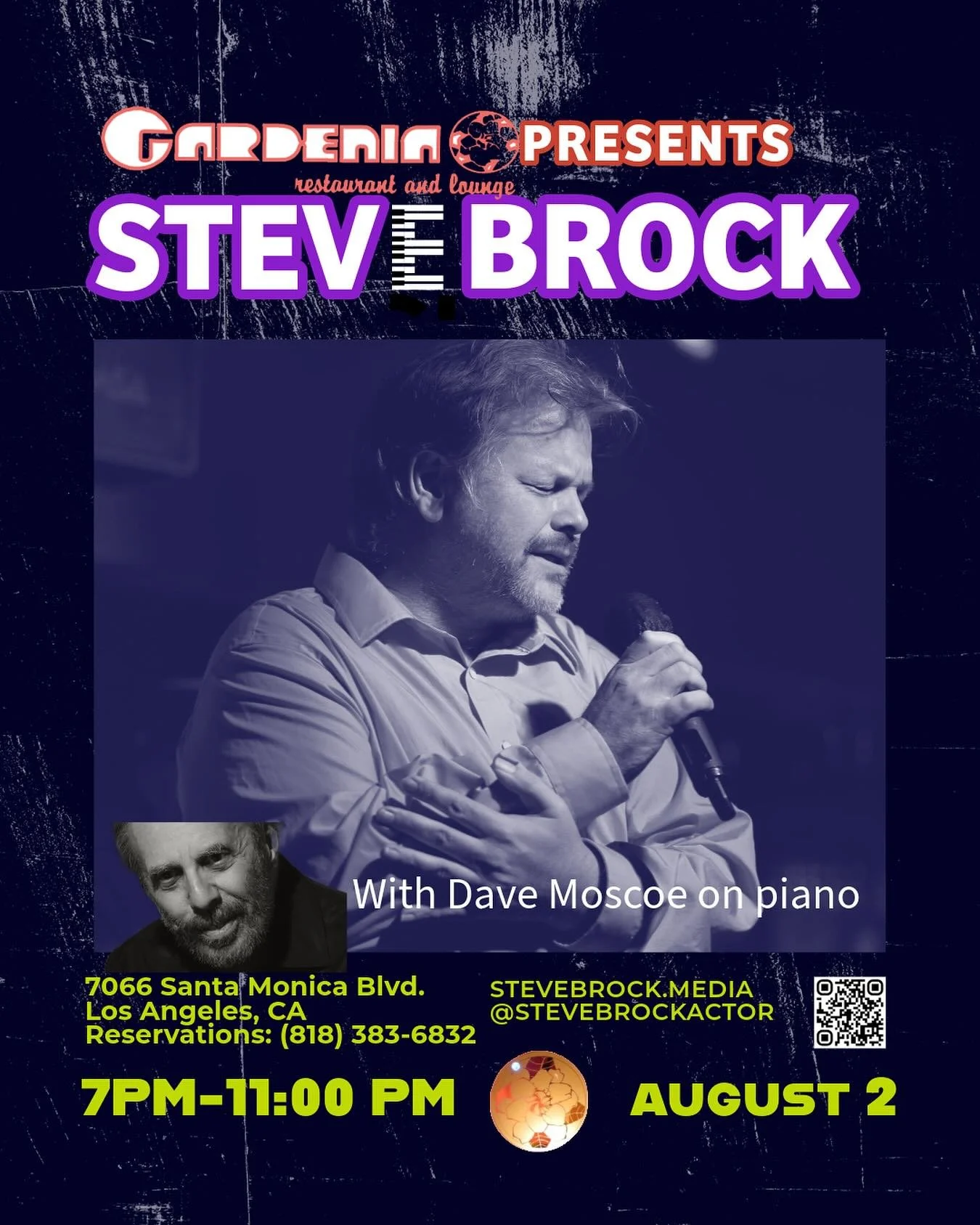 August 2. Save the Date! I&rsquo;ll be performing my original music at the Grand Gardenia Restaurant and Lounge in Weat Hollywood. The N is silent. 😂#supportthearts #singersongwriter