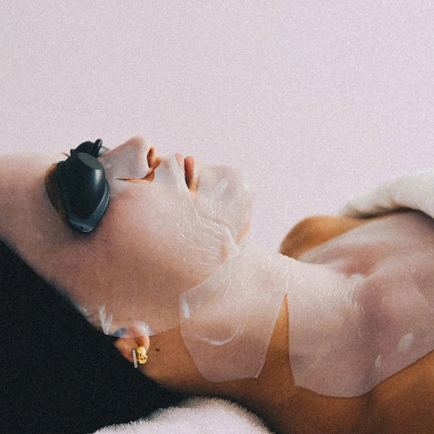 WOman with Epicutis Mask on Face