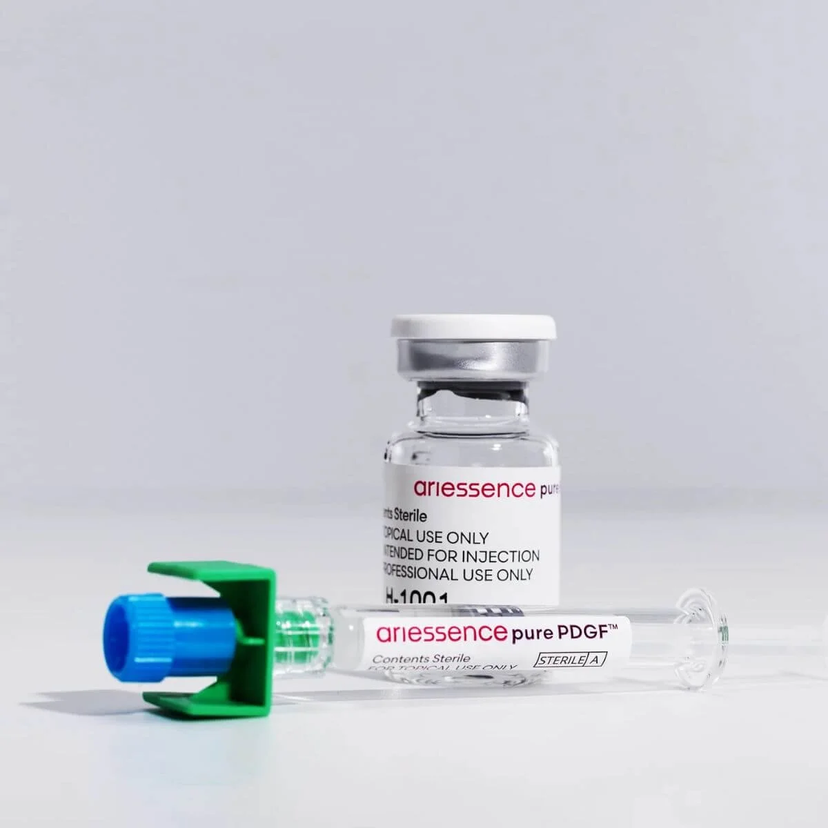 Vial of Ariessence PDGF