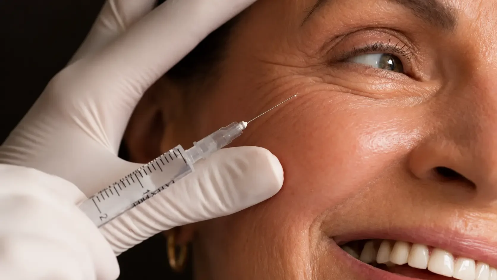 Wonan getting Botox injection