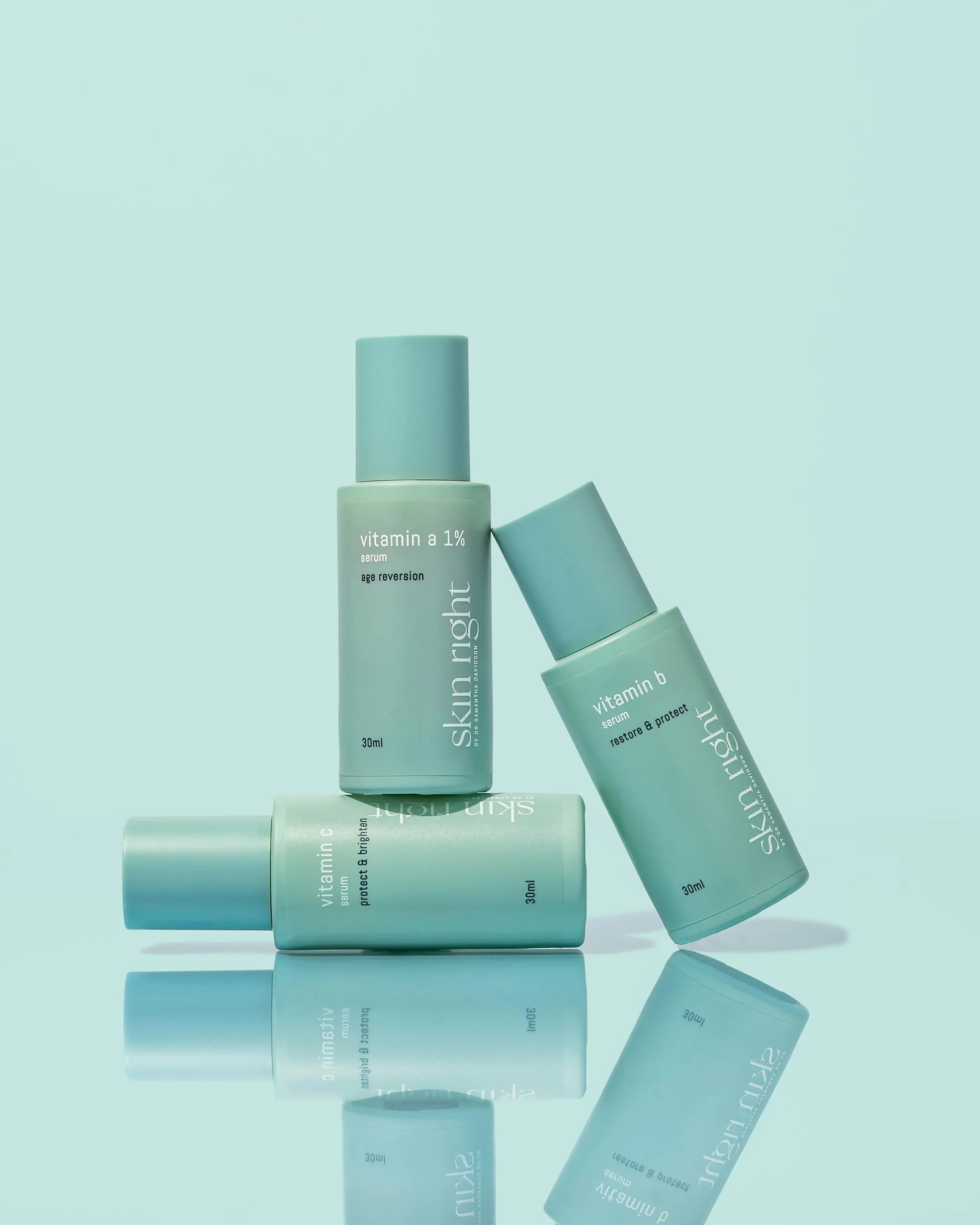 Skin Right prescription skin care products developed by Dr Samantha Davidson