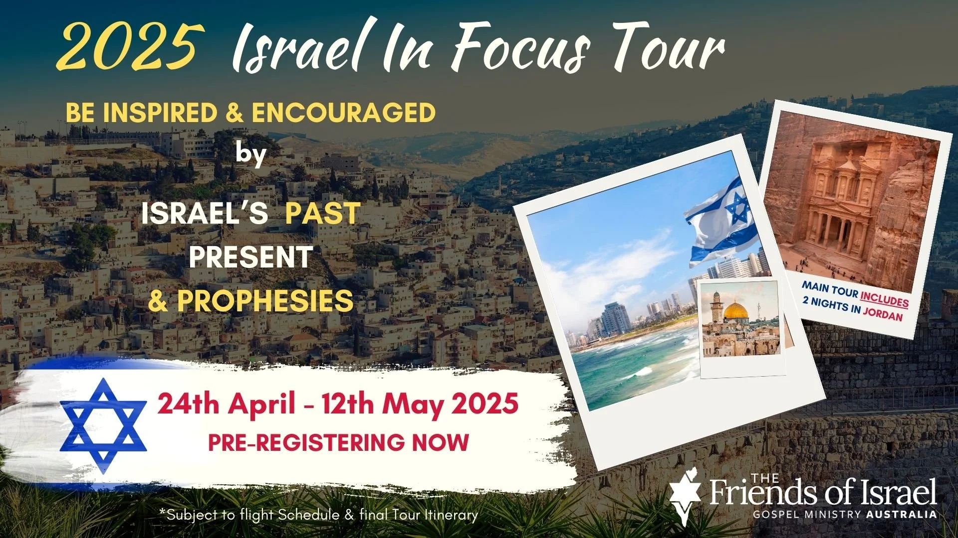 Upcoming Events — The Friends of Israel Gospel Ministry (Australia)