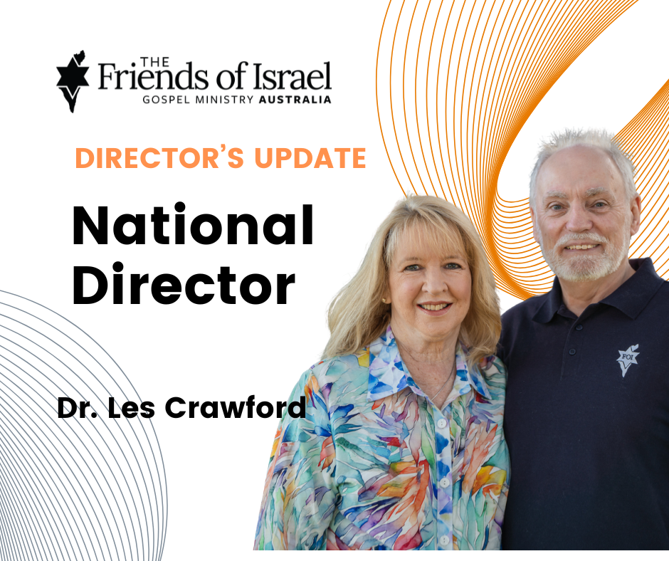 AUSTRALIAN FIELD DIRECTOR UPDATE
