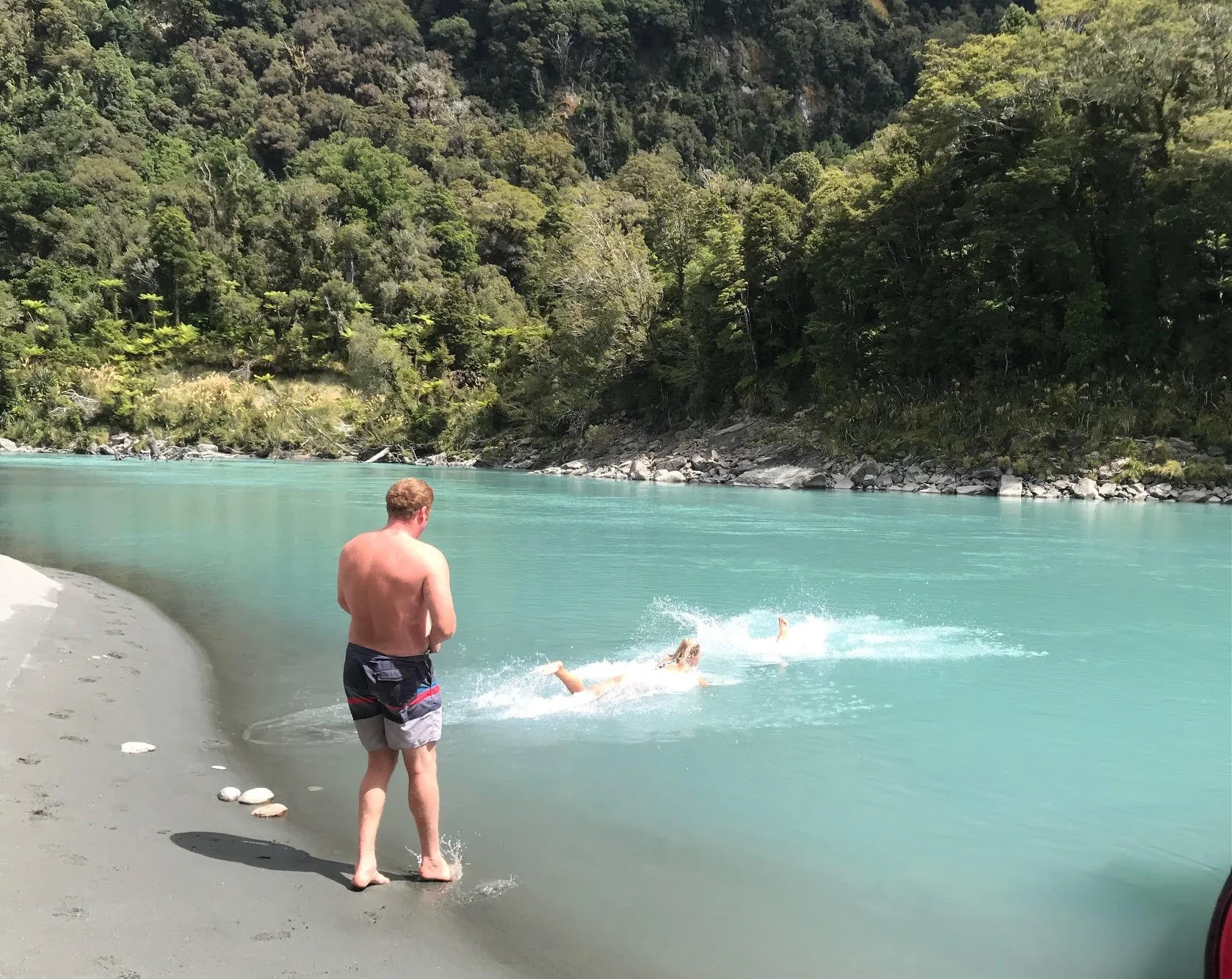 Take a dip in the Waiatoto River — Waiatoto River Safari - Haast New ...