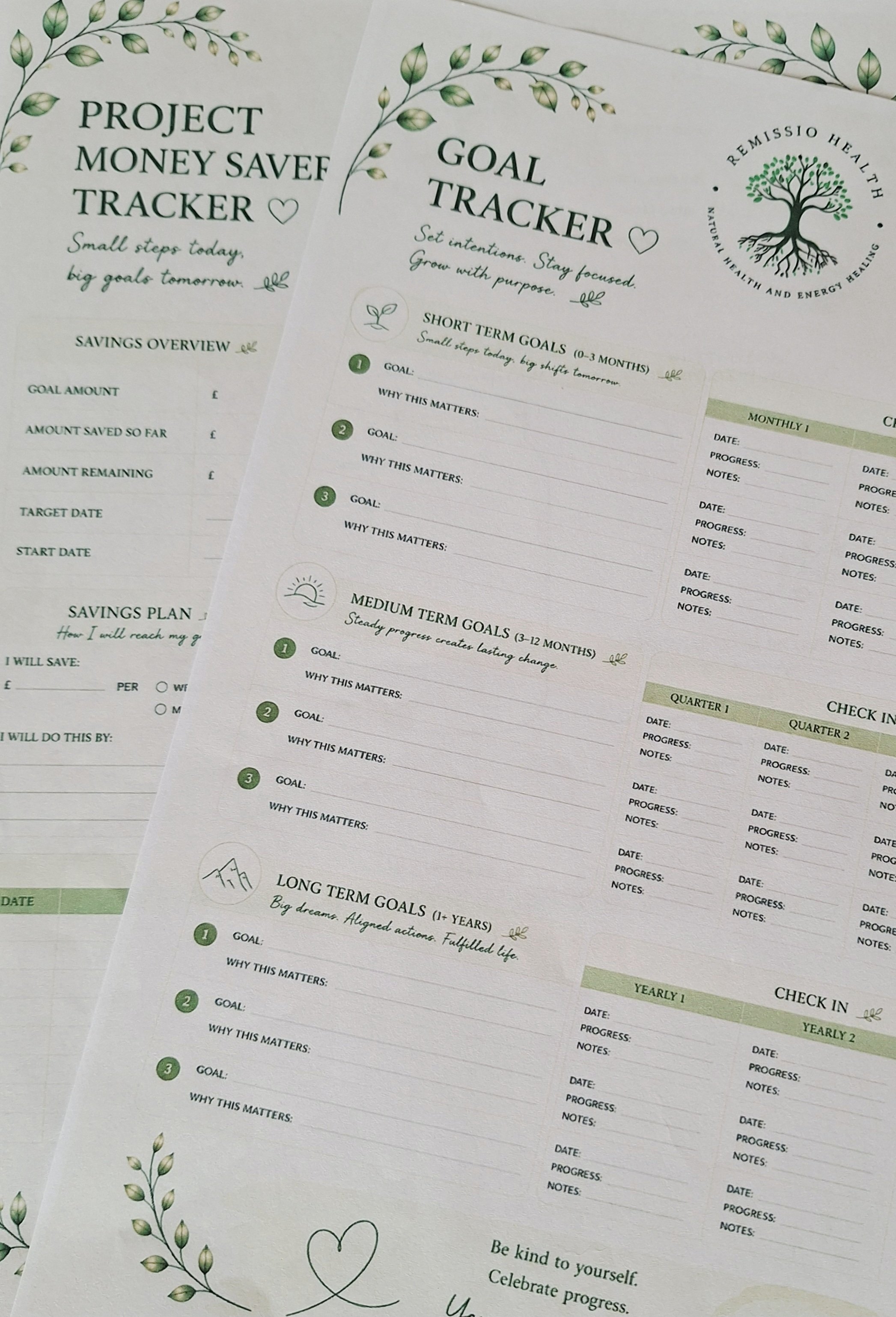 Goal Tracker/Project Money Saver Bundle