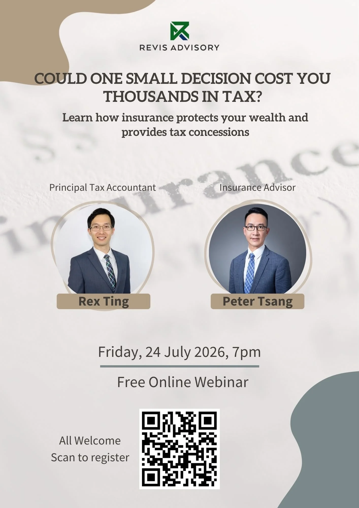 Insurance and Tax
