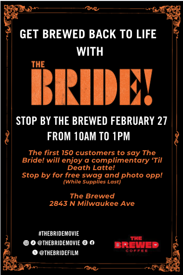 'Til Death:  The Bride Goth Latte Pop-Up