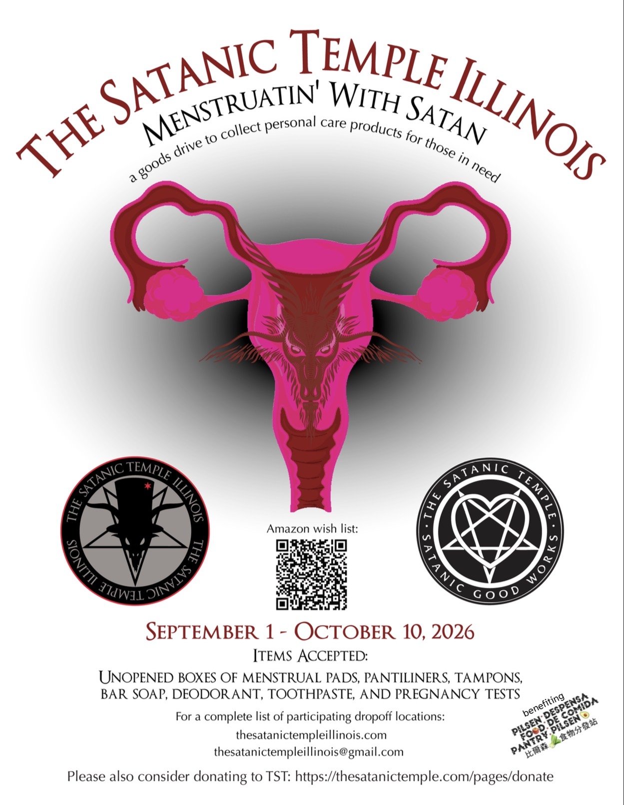 Menstruatin' with Satan Drop-off Location 