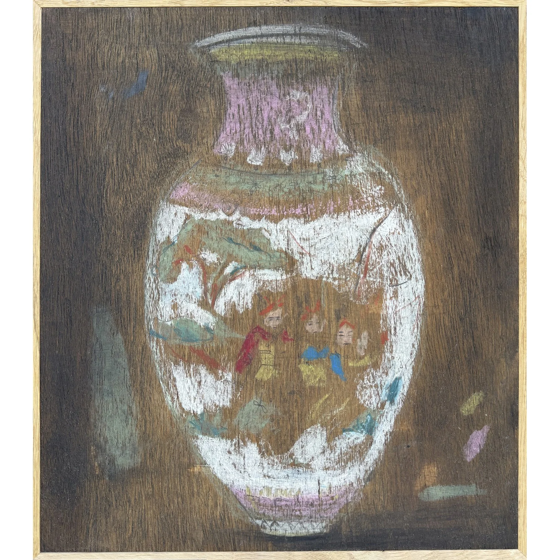 Vase with women in a landscape, 2025