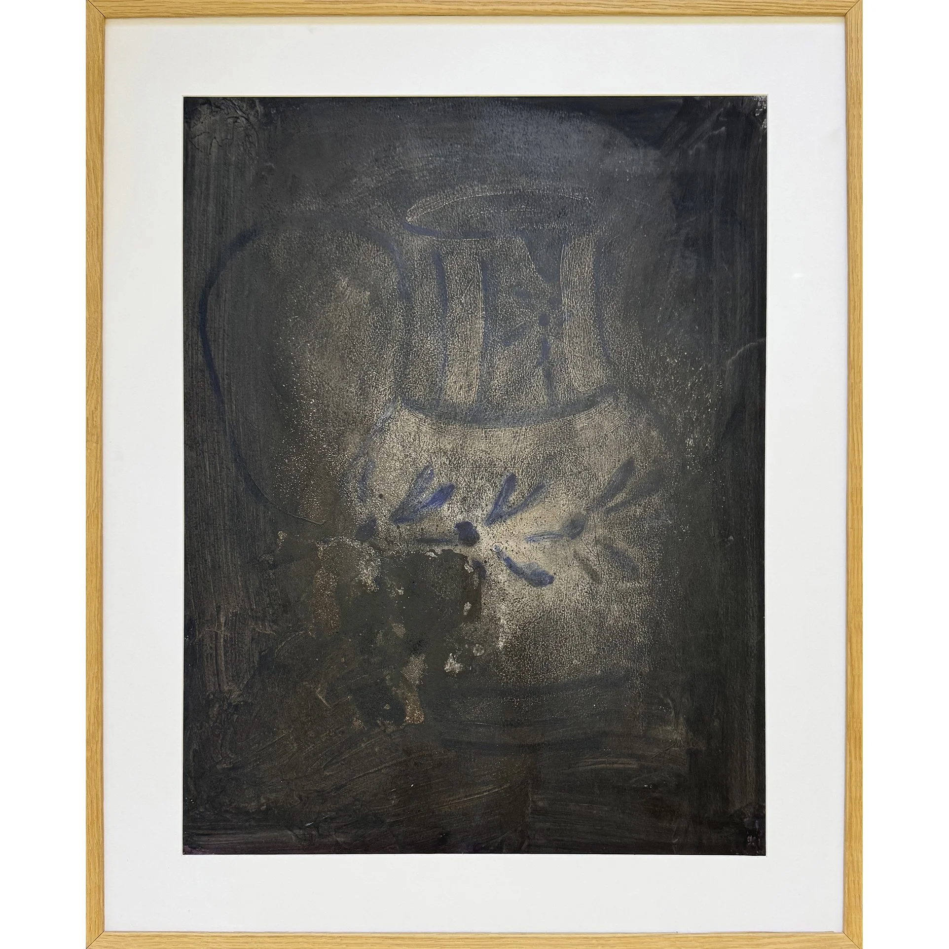 Vase with blue flowers, 2025