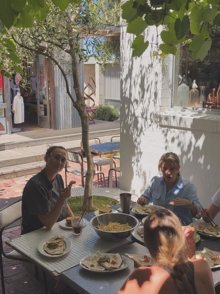 A quick video dump from the first few busy weeks of 2026. 
- many shared lunches in the courtyard
- offsite wedding styling / events / catering 
- thousands of coffees made
- kitchen team serving hundreds of meals every day
- all the family helping o