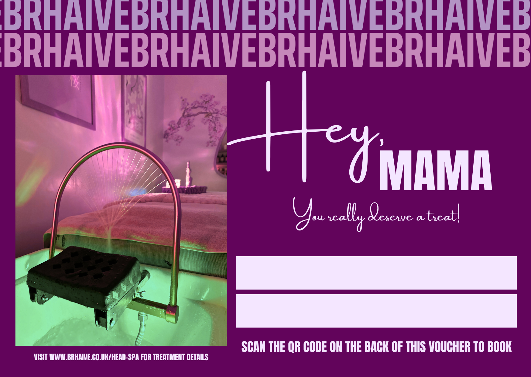 Hey Mama Aura Headspa Voucher