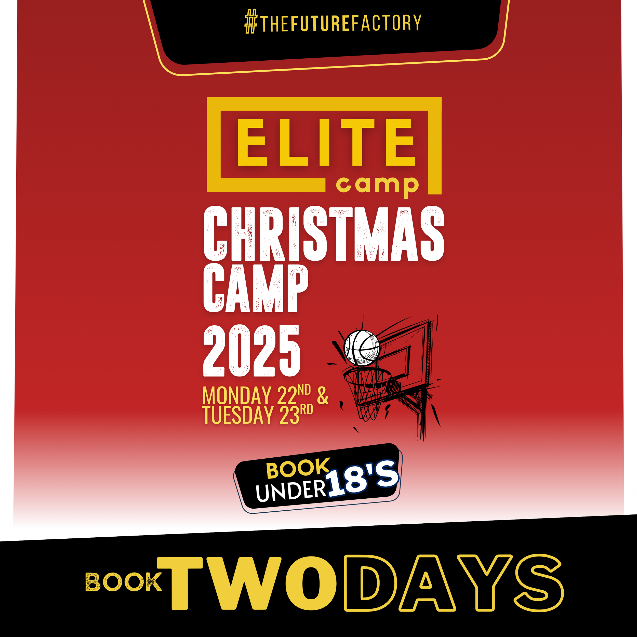 Christmas Camp 2025  | U18's | 2 Days
