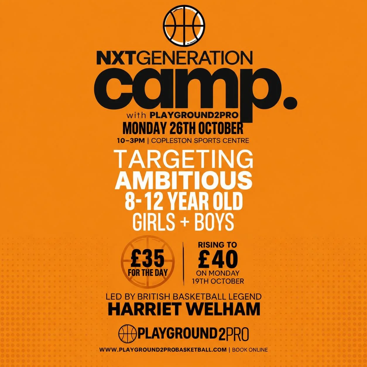 Nxt Generation Talent Camp | October 2026