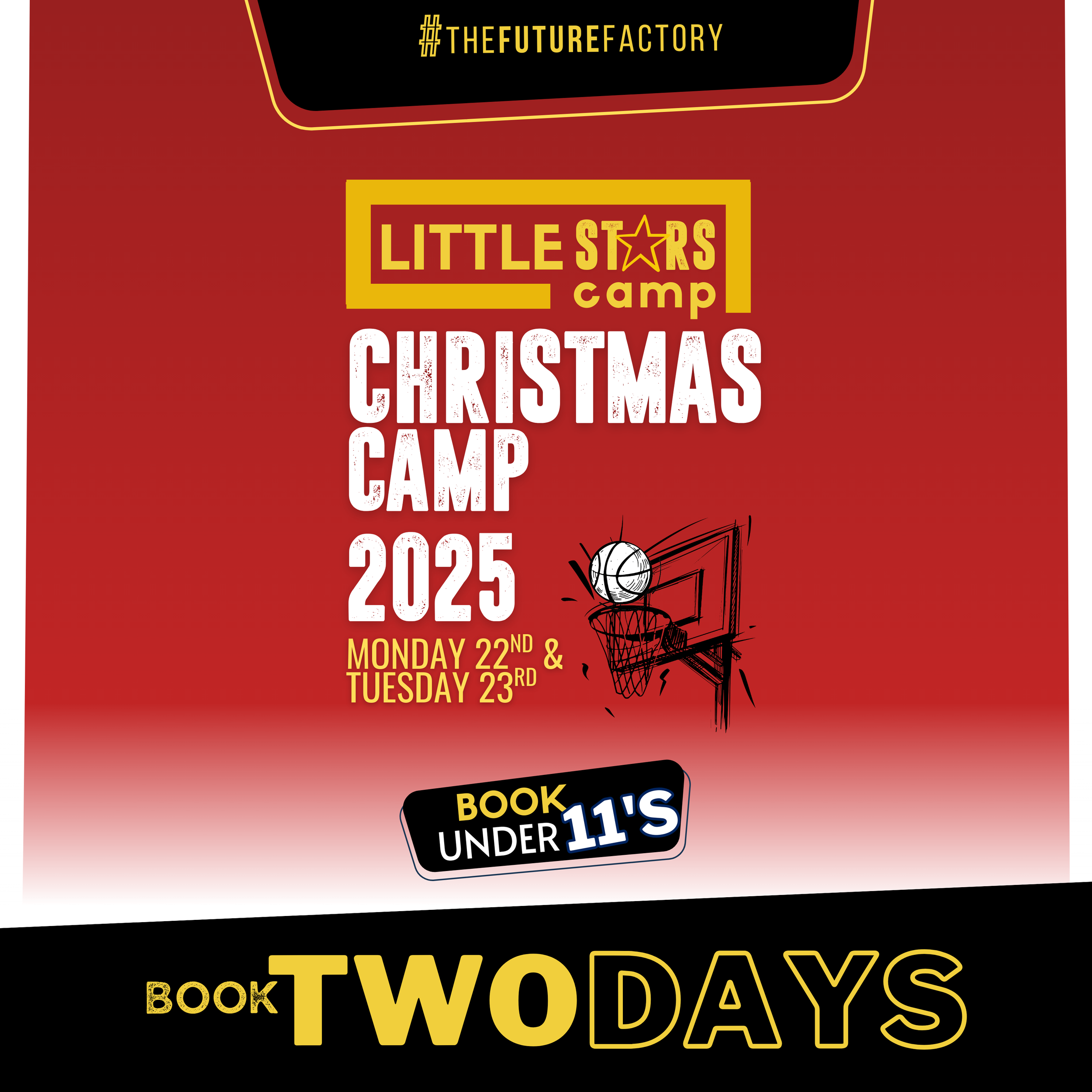 Christmas Camp 2025  | U11's | 2 Days