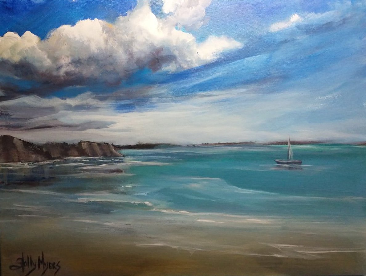 “Before the Clouds Roll in”