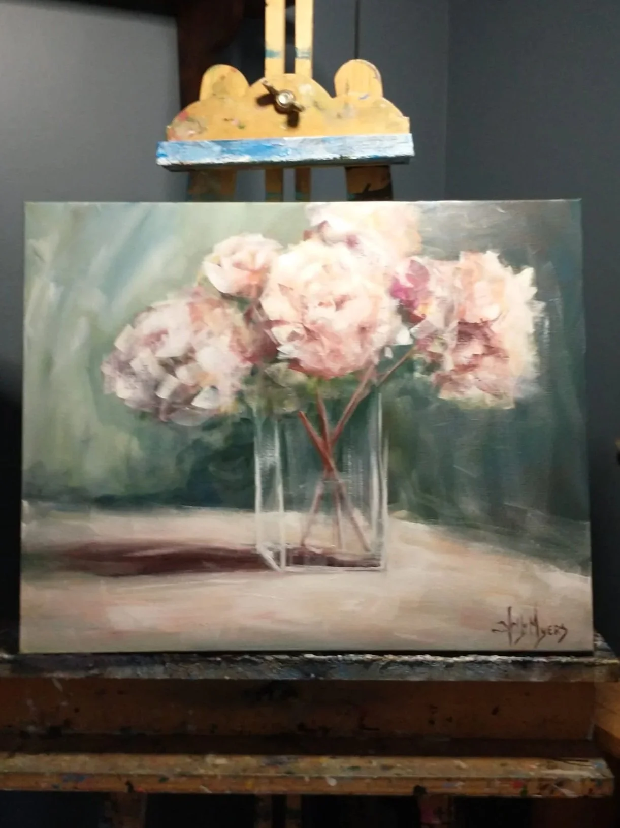 "Pink Hydrangea"...16x20...$330
