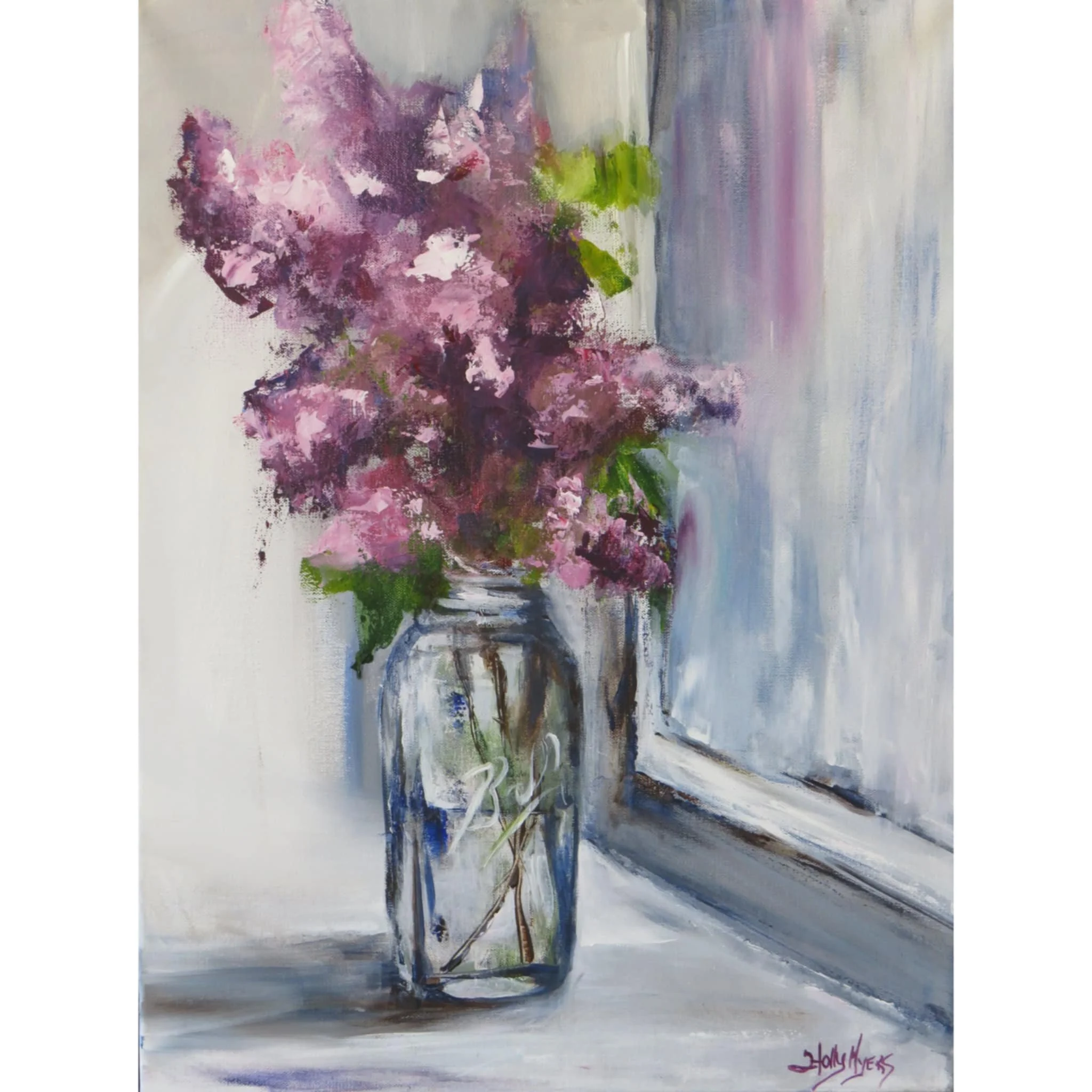"Iced Lilacs"