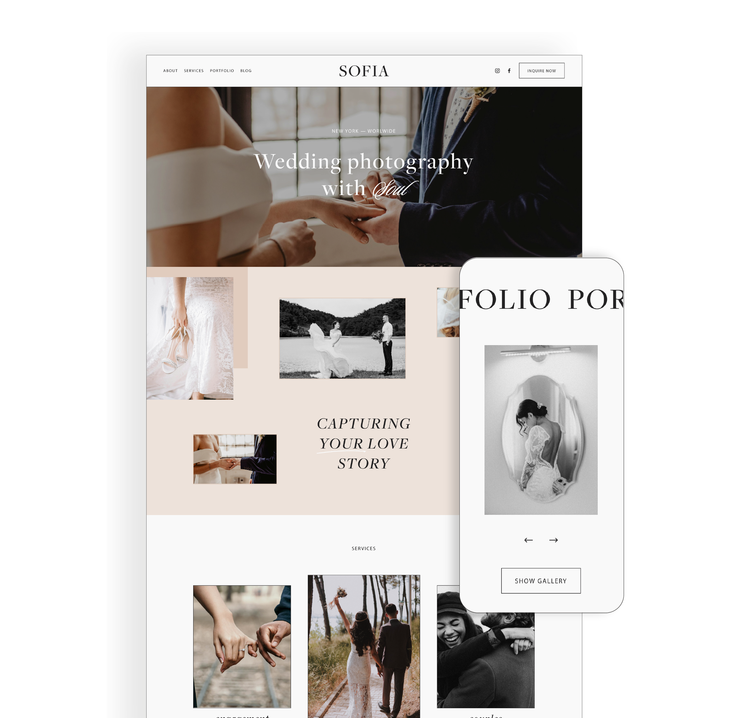 SOFIA -Squarespace 7.1 Fluid Engine