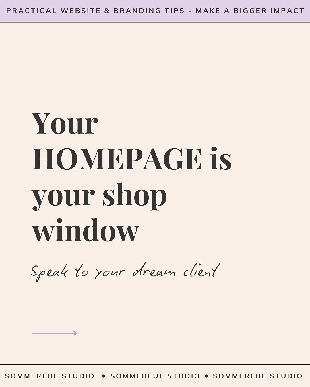 👉 Your homepage is like your shop window, it should instantly show who you are, what you offer, and how to take the next step.

Need a simple fix?
 Start by updating your top headline to clearly say:
&bull; Who you help
&bull; What you offer
&bull; 