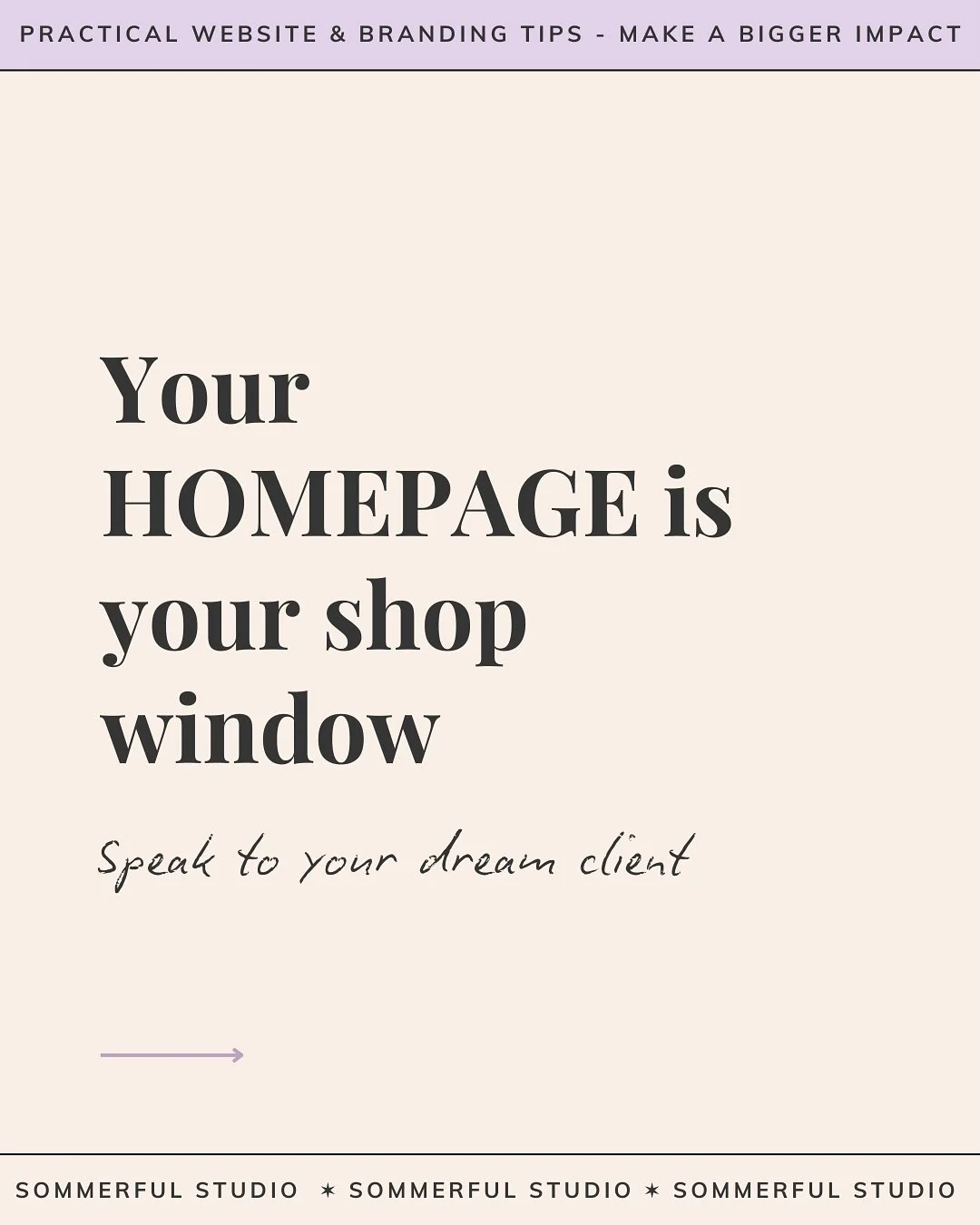 👉 Your homepage is like your shop window, it should instantly show who you are, what you offer, and how to take the next step.

Need a simple fix?
 Start by updating your top headline to clearly say:
&bull; Who you help
&bull; What you offer
&bull; 