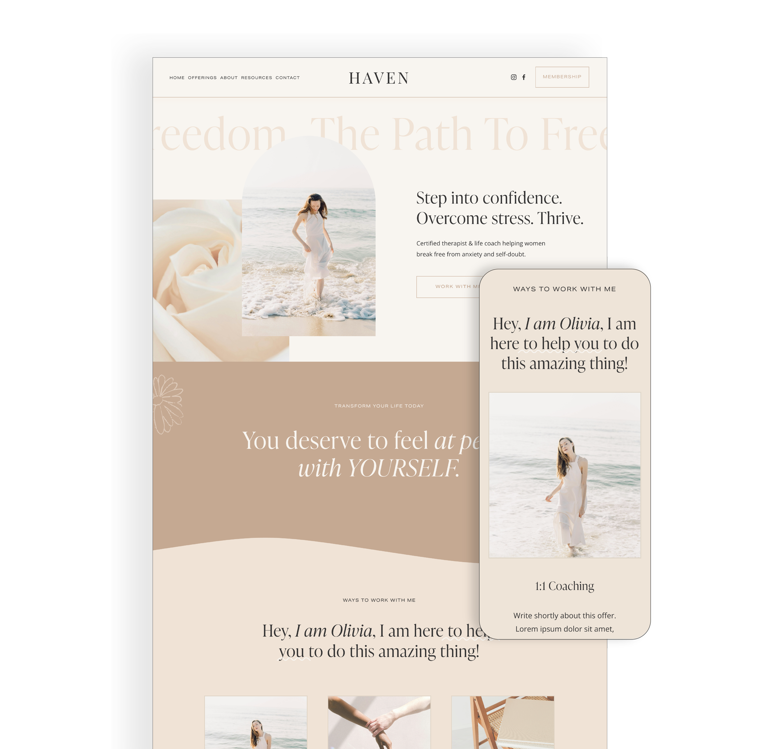 HAVEN - Squarespace 7.1 Fluid Engine