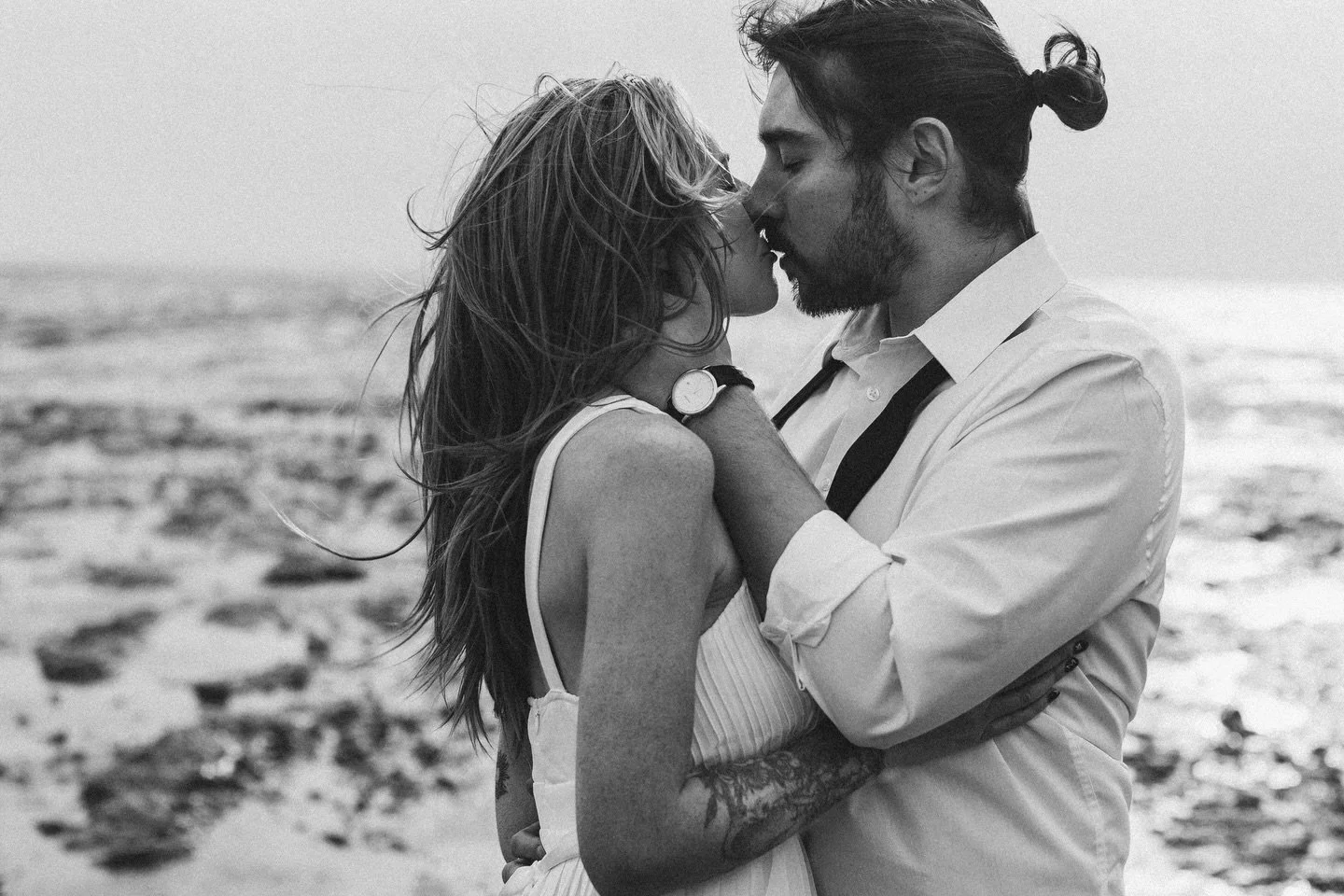 When Beth and Dom brought the heat to a freezing UK beach in January 🔥 Whoever said we need to suffer for our art wasn&rsquo;t joking - and I&rsquo;m forever grateful for them braving the elements to execute this vision.

Throwback to this shoot fro