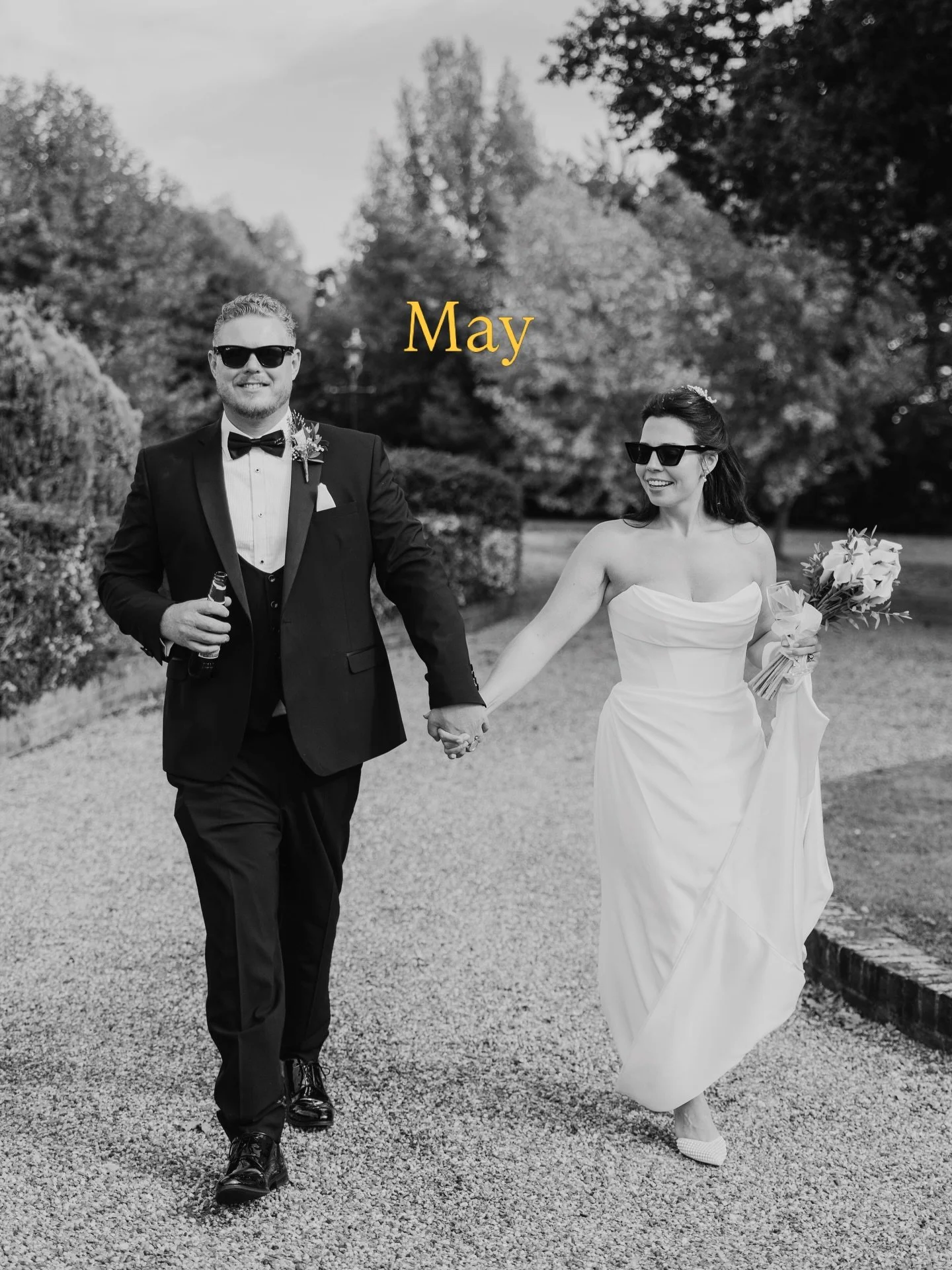 May - my favourite month 💛

The flowers are in full bloom, the sun shines for longer, it&rsquo;s warmer, it&rsquo;s my birthday, and it&rsquo;s always chock full of dreamy weddings in all shapes and sizes. 

This month I have 5 weddings and I can&rs