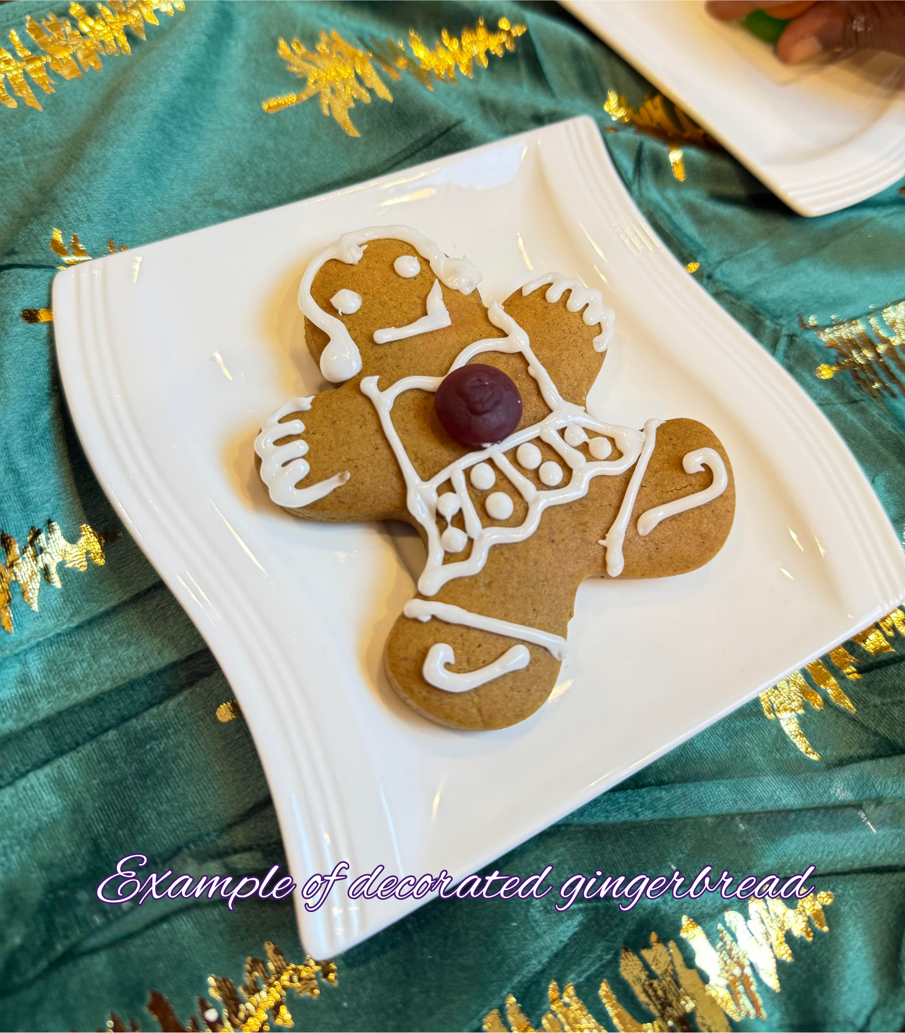 Example of decorated gingerbread, gingerbread people DIY baking kit, beginner gingerbread decorating, gingerbread house, the gingerbread man, Christmas trivia, classic gingerbread cookies recipe