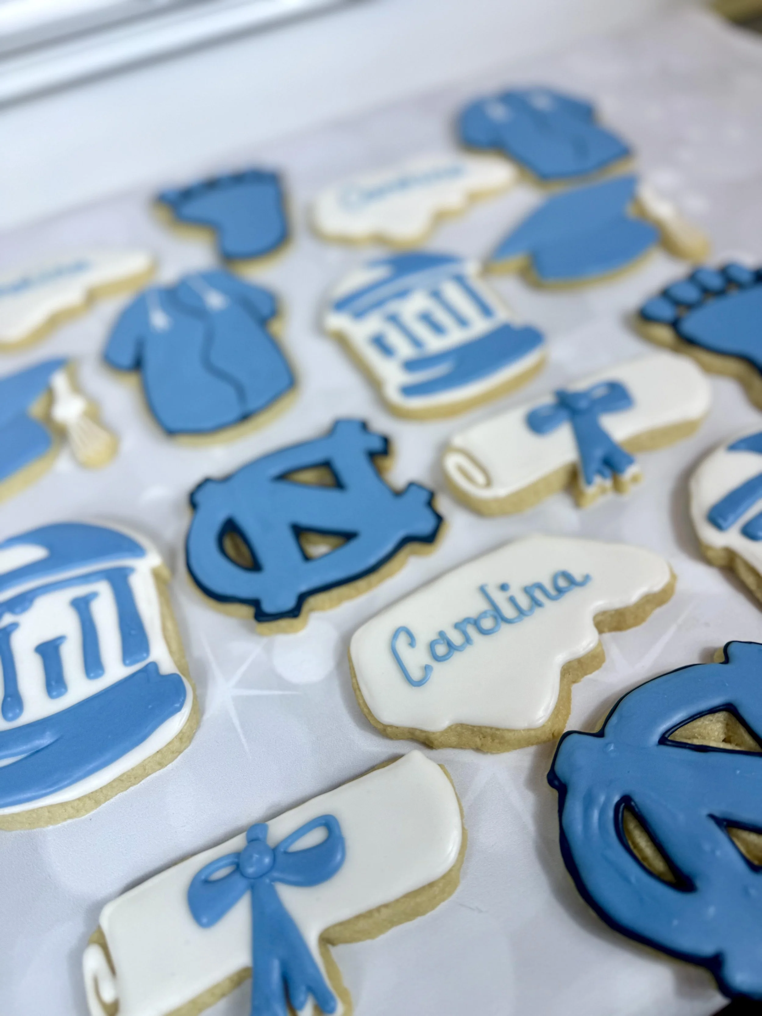 Graduation cookies x12 - UNC Chapel Hill