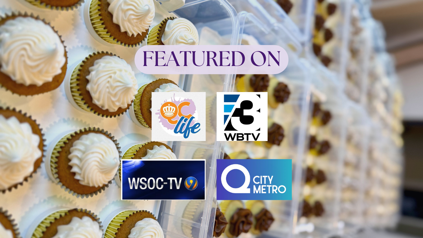 Vanessa Sencherey (Sweet Pavilion) on live TV | CLT bakery | Live TV baking segment