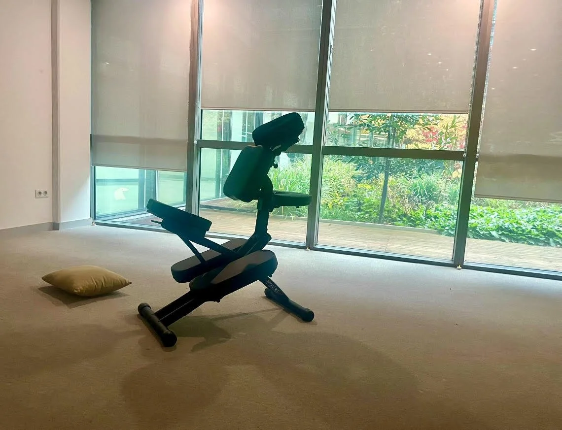 Chaise de massage assis pour l'entreprise